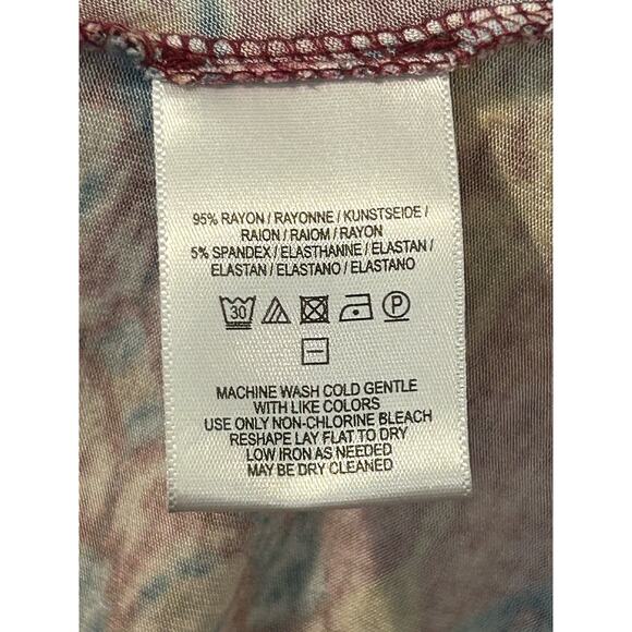 Maeve by Anthropologie Lilt Sleeveless Swing Dress in Red‎ Size Small Petite - Picture 5 of 5